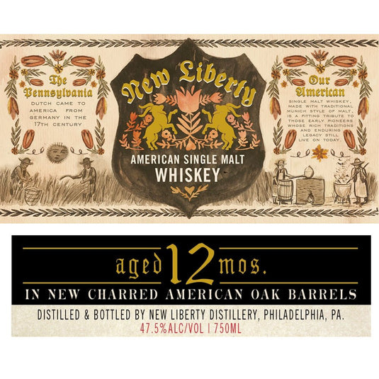 New Liberty American Single Malt Whiskey - Main Street Liquor
