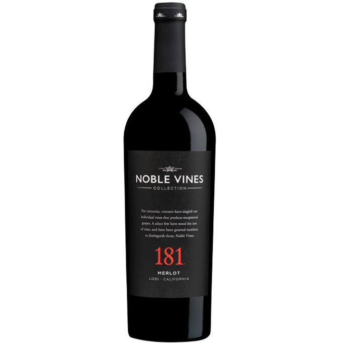 Noble Vines 181 Merlot - Main Street Liquor