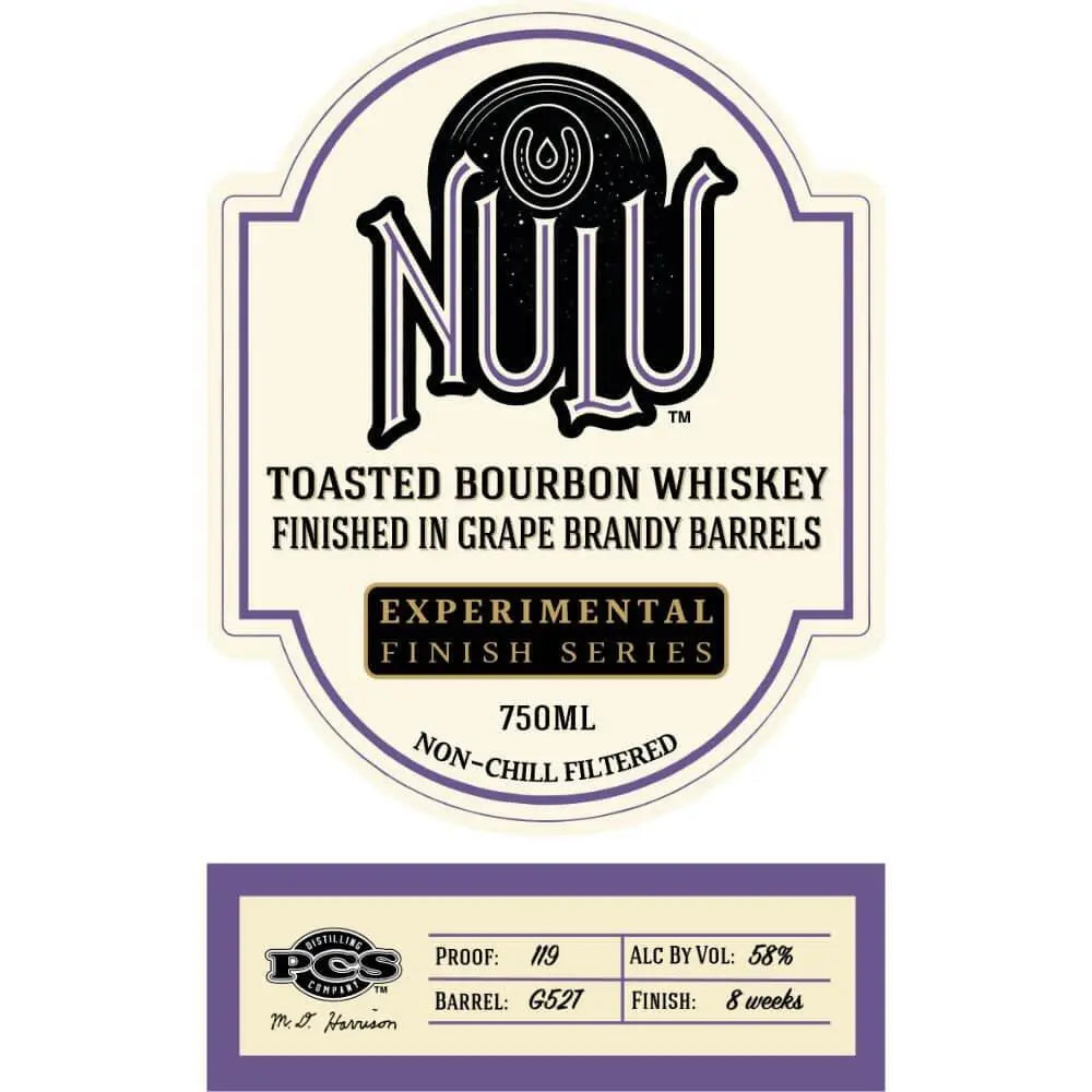 Nulu Toasted Bourbon Finished in Grape Brandy Barrels - Main Street Liquor