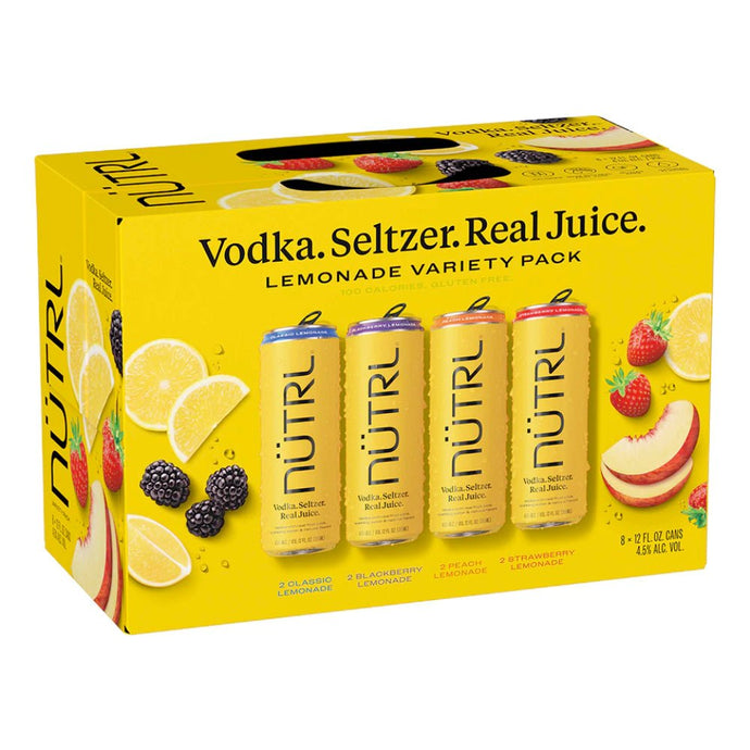 NÜTRL Lemonade Variety Pack (8PK) - Main Street Liquor