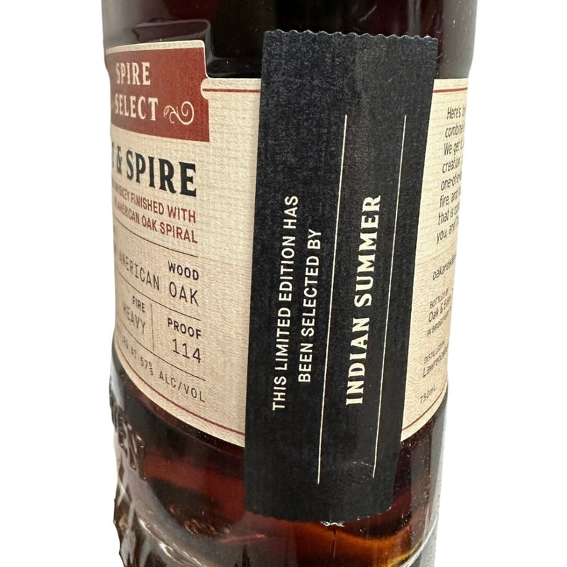 Load image into Gallery viewer, Oak &amp; Eden Wheat &amp; Spire Single Barrel Pick ( INDIAN SUMMER ) - Main Street Liquor
