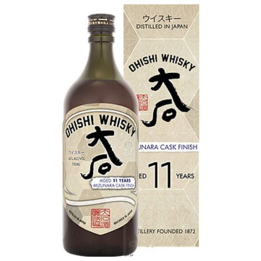 Ohishi 11 Year Old Mizunara Cask Finish Whisky - Main Street Liquor