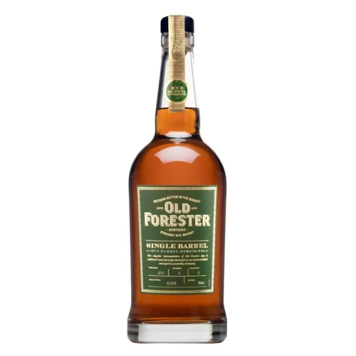 Old Forester Single Barrel Rye Barrel Strength - Main Street Liquor
