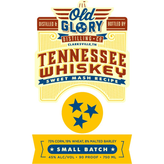 Old Glory Tennessee Whiskey Sweet Mash Recipe - Main Street Liquor