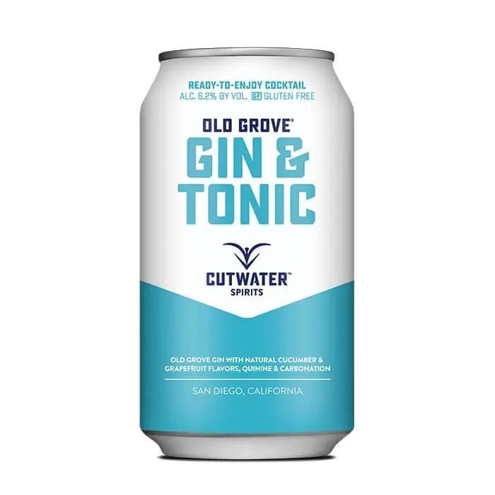 Old Grove Gin &amp; Tonic (4 Pack - 12 Ounce Cans) - Main Street Liquor