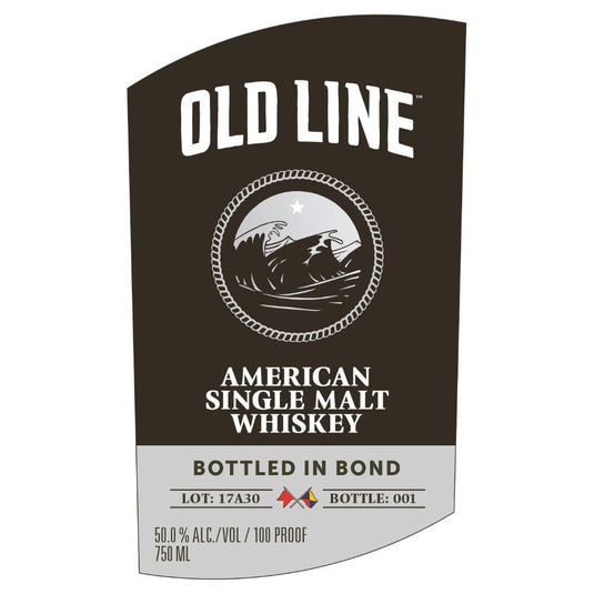 Old Line Bottled in Bond American Single Malt Whiskey - Main Street Liquor