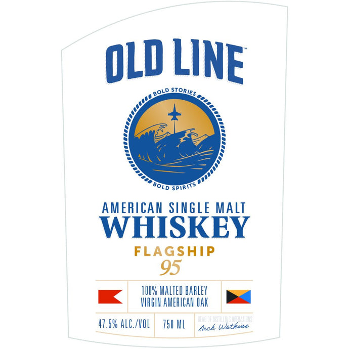 Old Line Flagship 95 American Single Malt Whiskey - Main Street Liquor