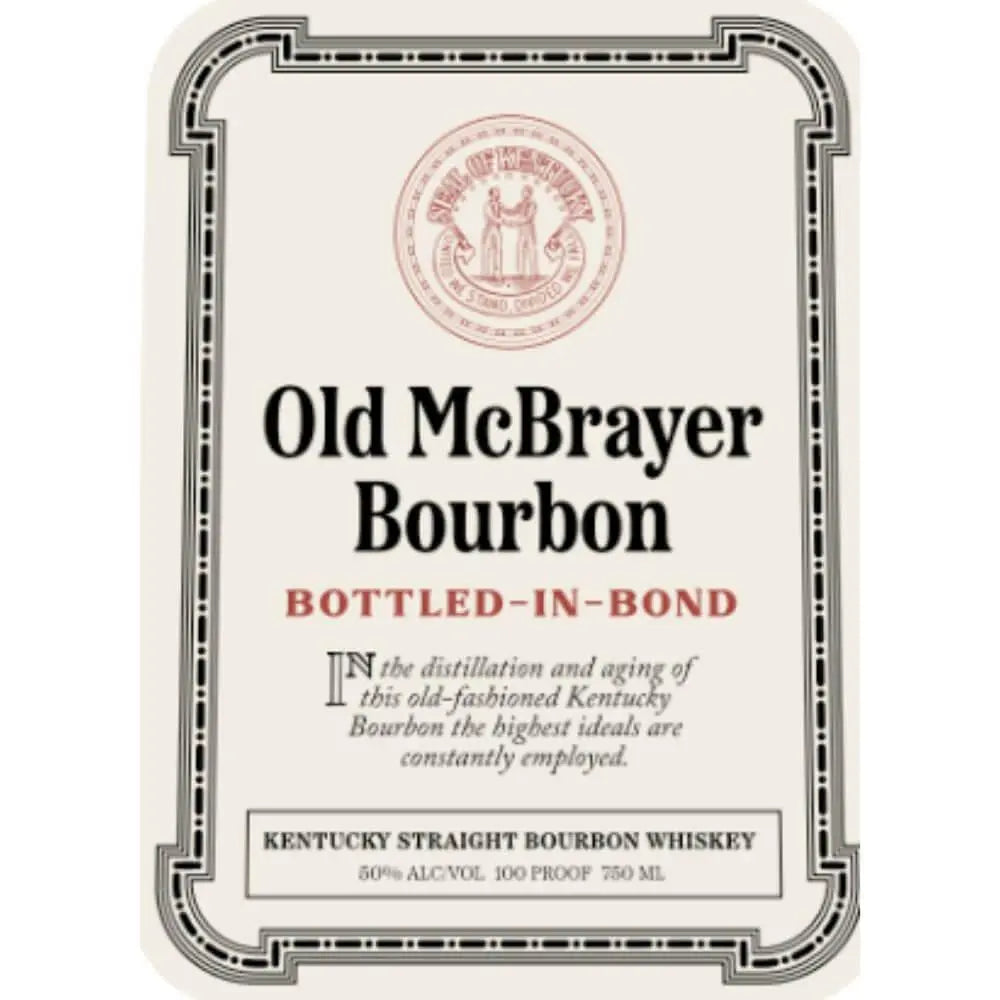 Old McBrayer Bottled in Bond Bourbon - Main Street Liquor