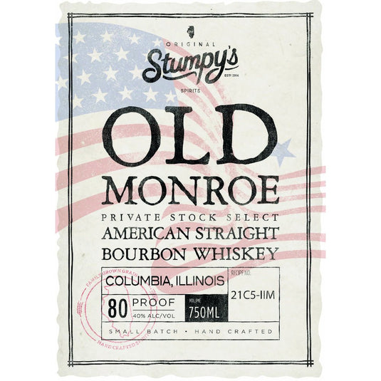 Old Monroe Private Stock Select Straight Bourbon - Main Street Liquor