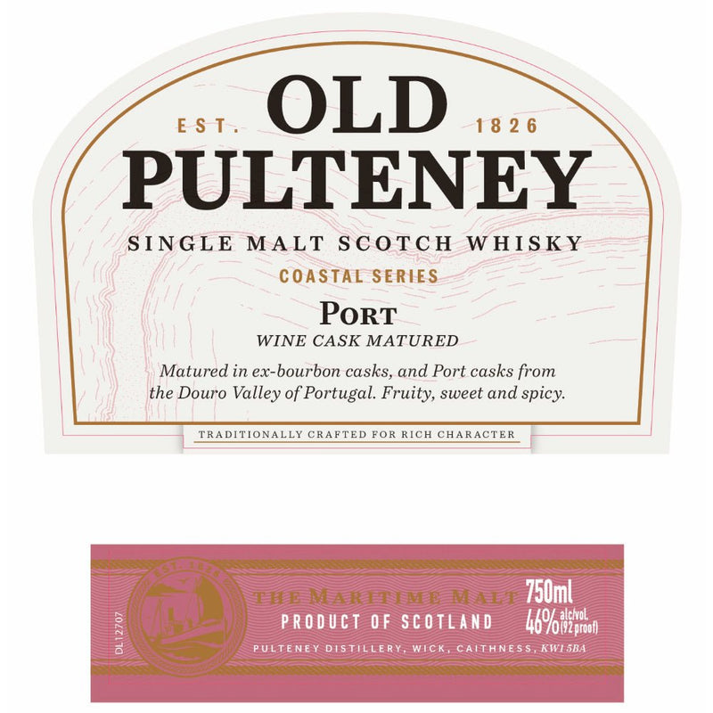 Load image into Gallery viewer, Old Pulteney Coastal Series Port Wine Cask Matured - Main Street Liquor
