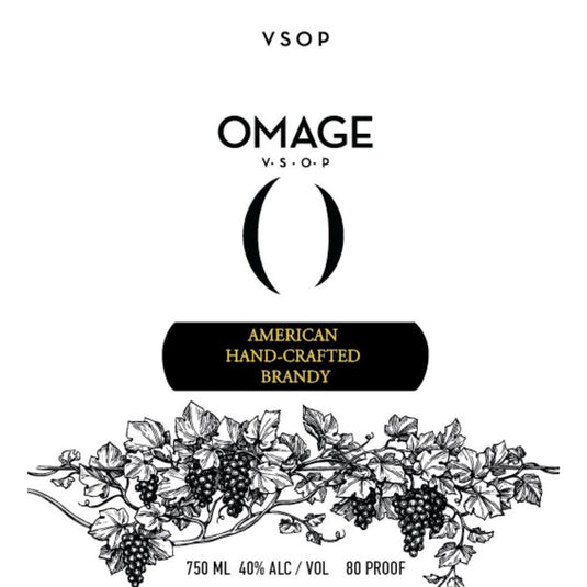 Omage VSOP Brandy 375mL - Main Street Liquor