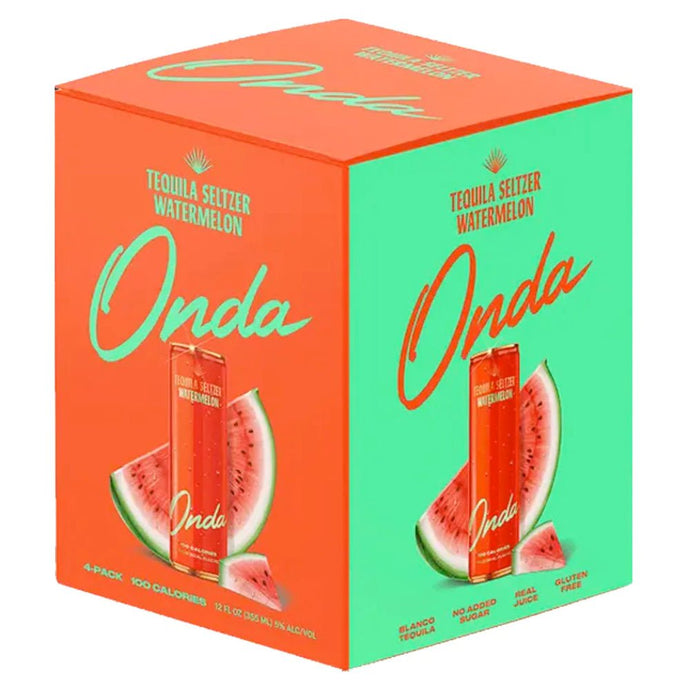 Onda Tequila Seltzer Watermelon 4 Pack - Main Street Liquor