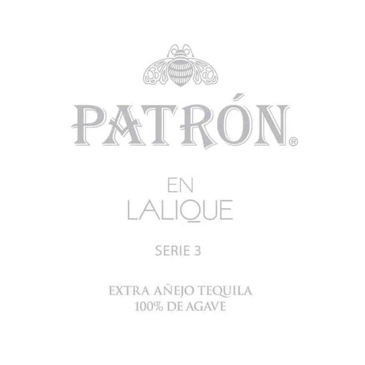 Patrón en Lalique Serie 3 - Main Street Liquor