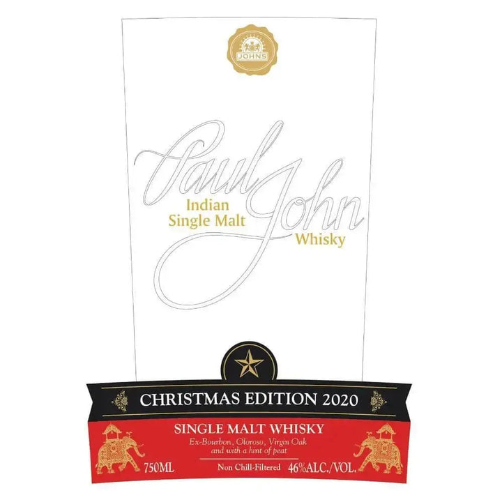 Paul John Christmas Edition 2020 - Main Street Liquor