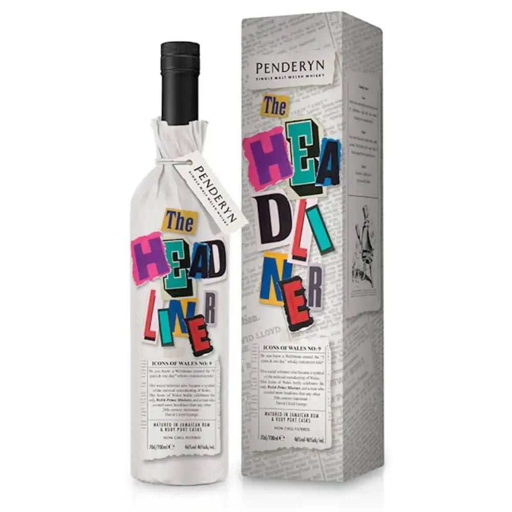 Penderyn Icons of Wales 9 - The Headliner - Main Street Liquor