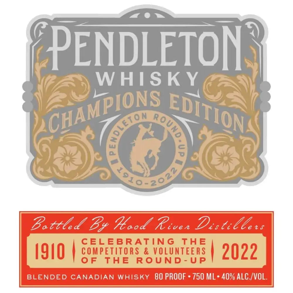 Pendleton Champions Edition 2022 - Main Street Liquor