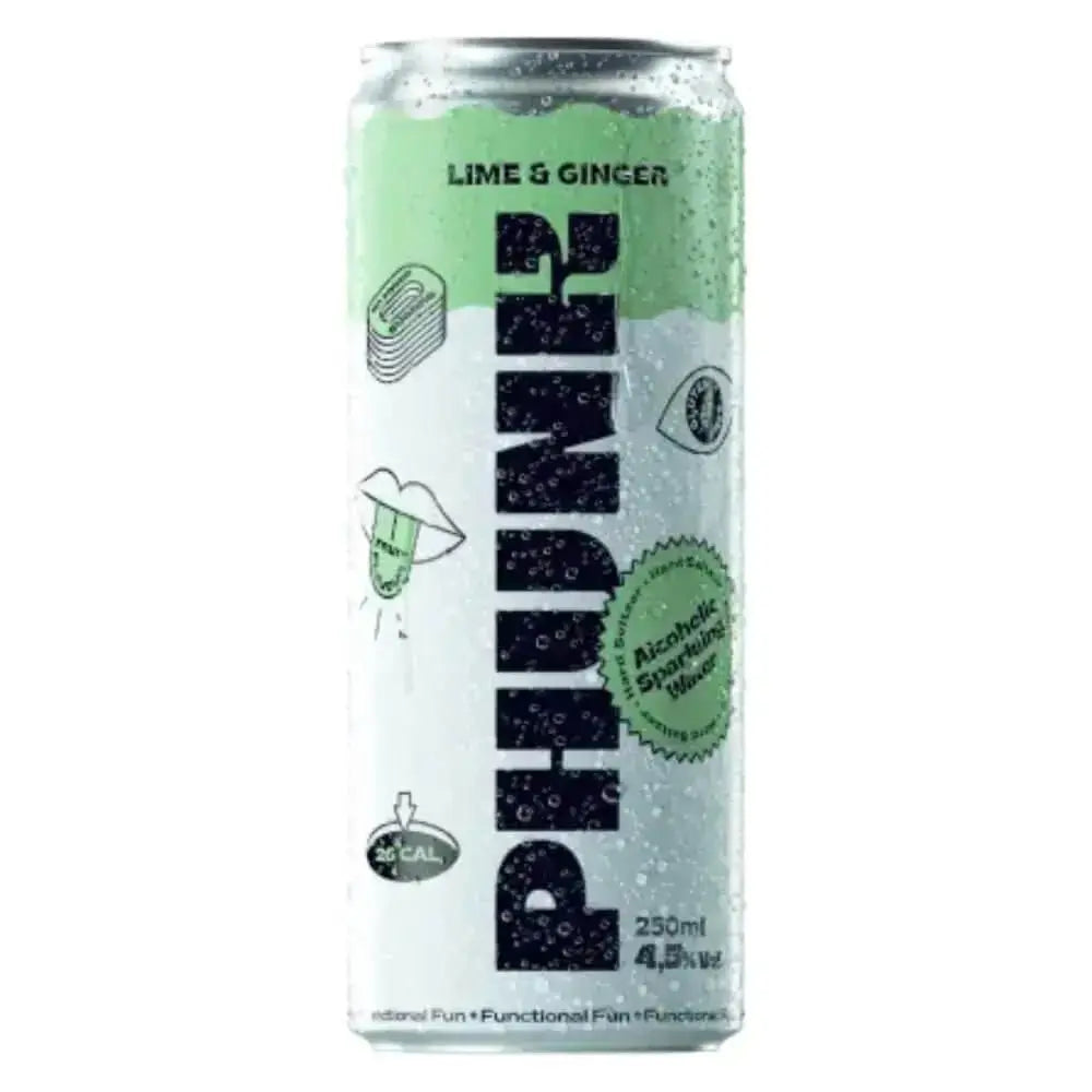 Phunk Lime &amp; Ginger Hard Seltzer by Sara Sampaio - Main Street Liquor