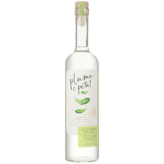 Plume & Petal Cucumber Splash Vodka - Main Street Liquor