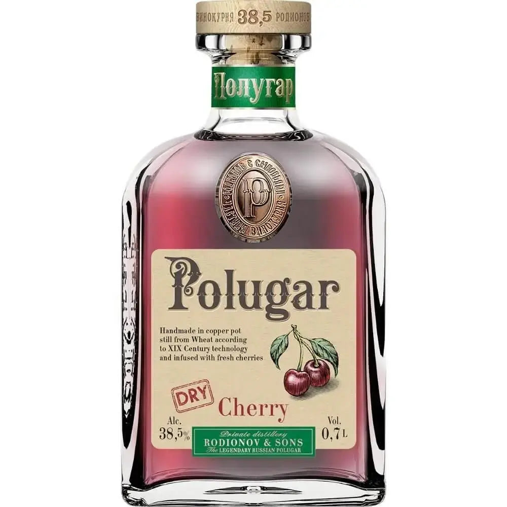 Polugar Cherry Vodka 750mL - Main Street Liquor