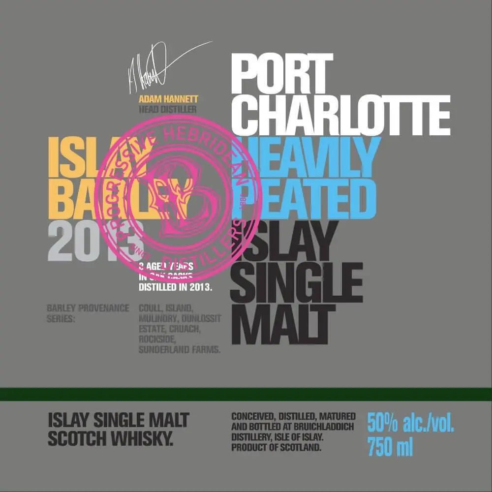 Port Charlotte Islay Barley 2013 - Main Street Liquor