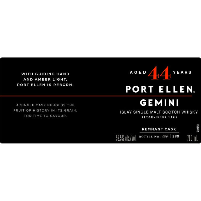 Port Ellen 44 Year Old Gemini Remnant Cask - Main Street Liquor