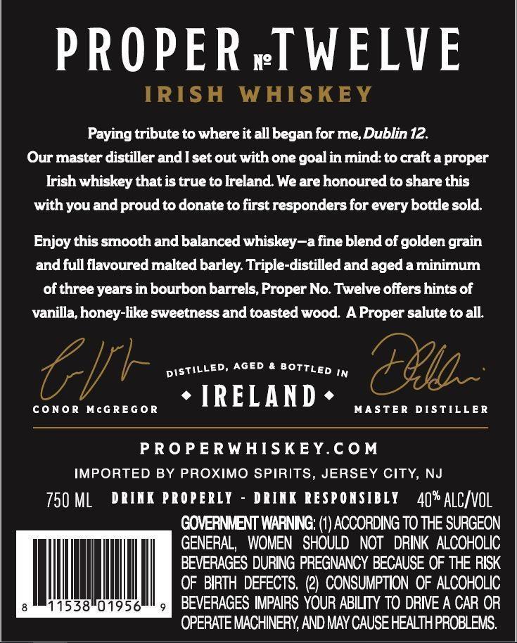 Load image into Gallery viewer, Proper No. Twelve Irish Whiskey - Main Street Liquor
