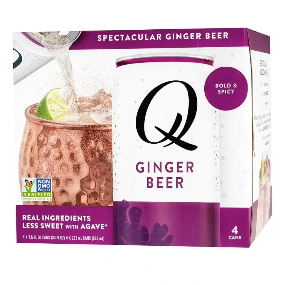 Q Ginger Beer by Joel McHale 4pk - Main Street Liquor