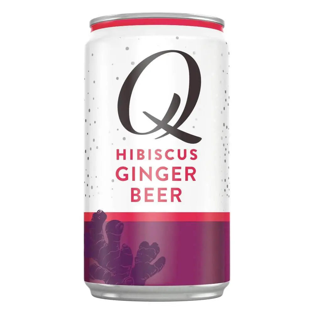 Q Hibiscus Ginger Beer by Joel McHale 4pk - Main Street Liquor
