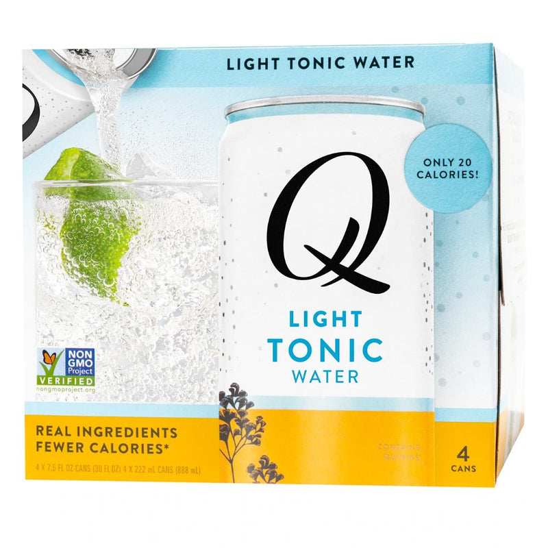 Load image into Gallery viewer, Q Light Tonic Water by Joel McHale 4pk - Main Street Liquor
