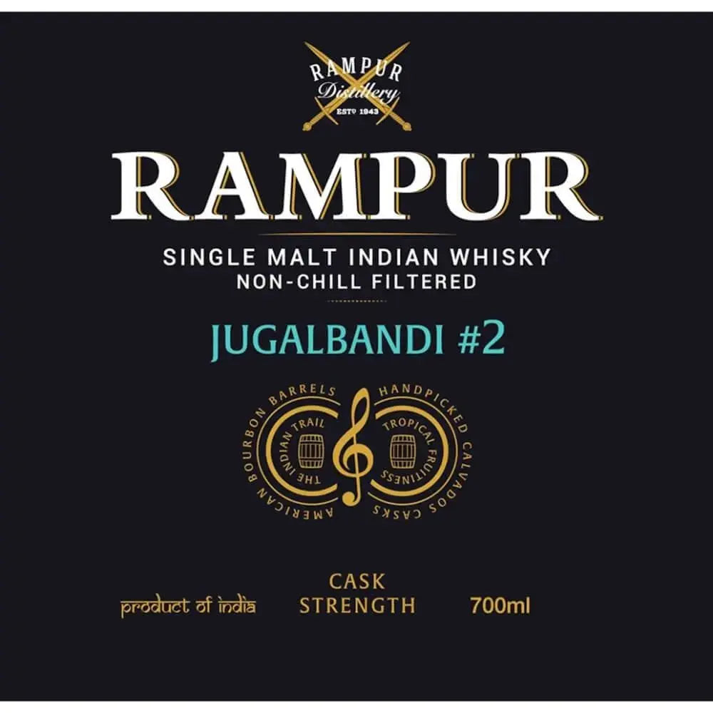 Rampur Jugalbandi 2 Single Malt Indian Whisky - Main Street Liquor