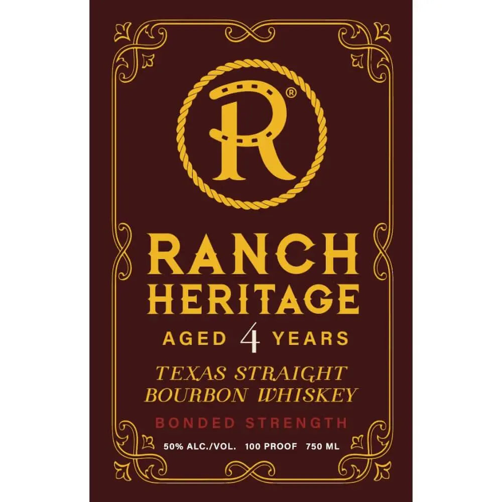 Ranch Heritage Bonded Strength Texas Straight Bourbon - Main Street Liquor