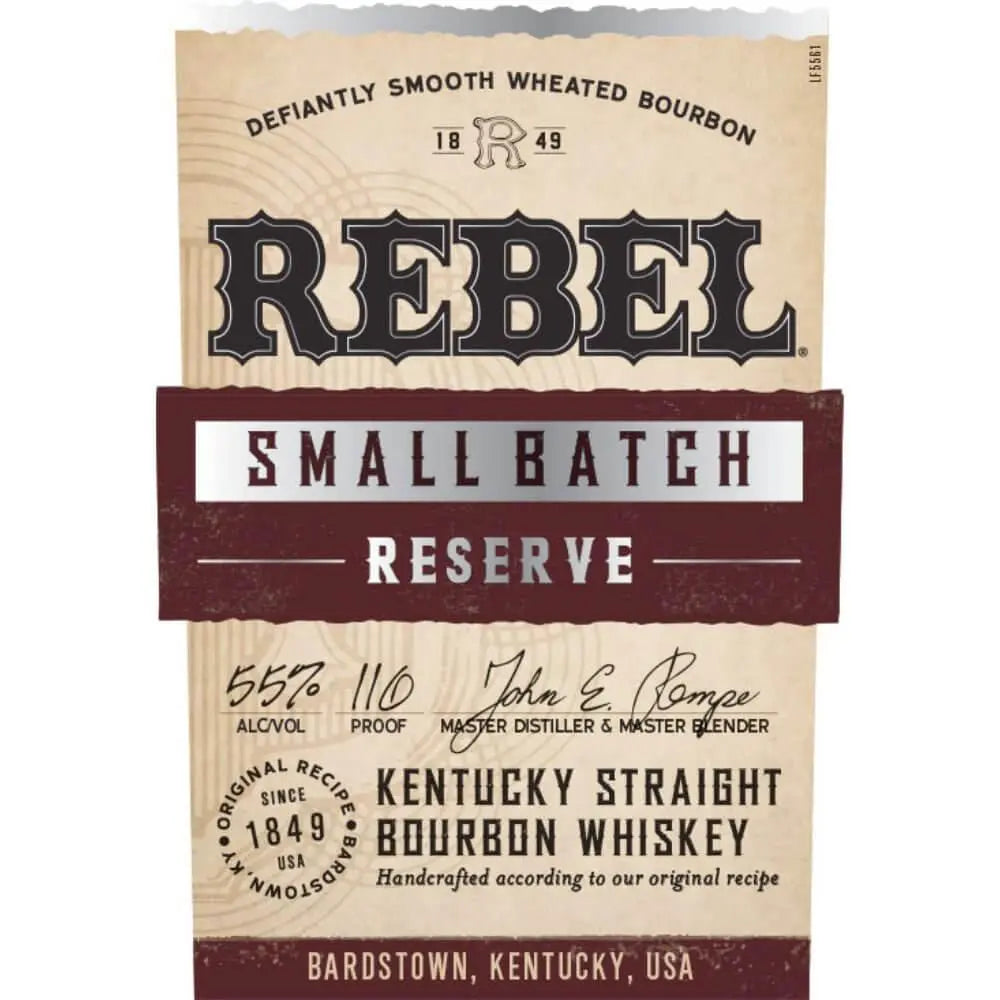 Rebel Small Batch Reserve Straight Bourbon - Main Street Liquor