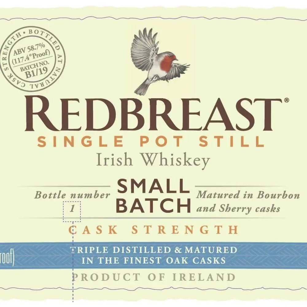 Redbreast Cask Strength Bourbon &amp; Sherry Cask Finish - Main Street Liquor