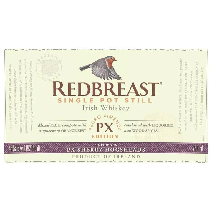 Redbreast Iberian Series PX Sherry Hogsheads Cask - Main Street Liquor