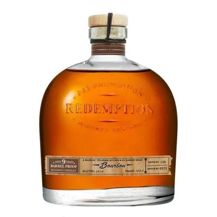 Redemption 9 Year Barrel Proof Bourbon - Main Street Liquor