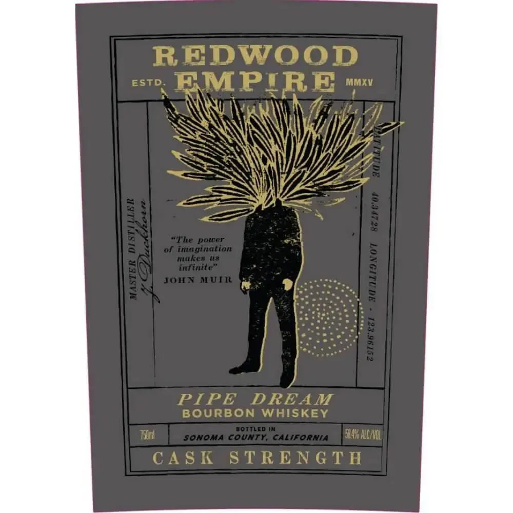 Redwood Empire Pipe Dream Cask Strength Bourbon - Main Street Liquor