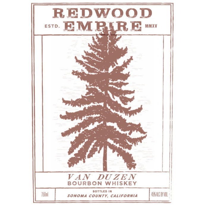 Redwood Empire Van Duzen Bourbon - Main Street Liquor