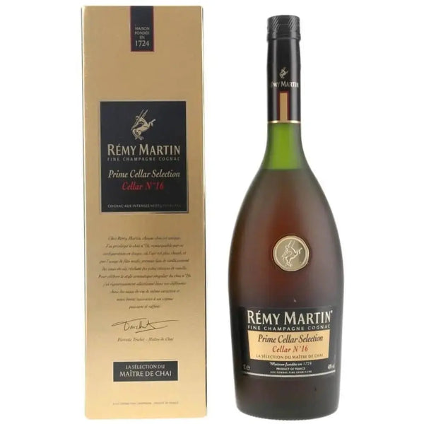 Rémy Martin Prime Cellar Selection No.16 - 1L Bottle – Main Street