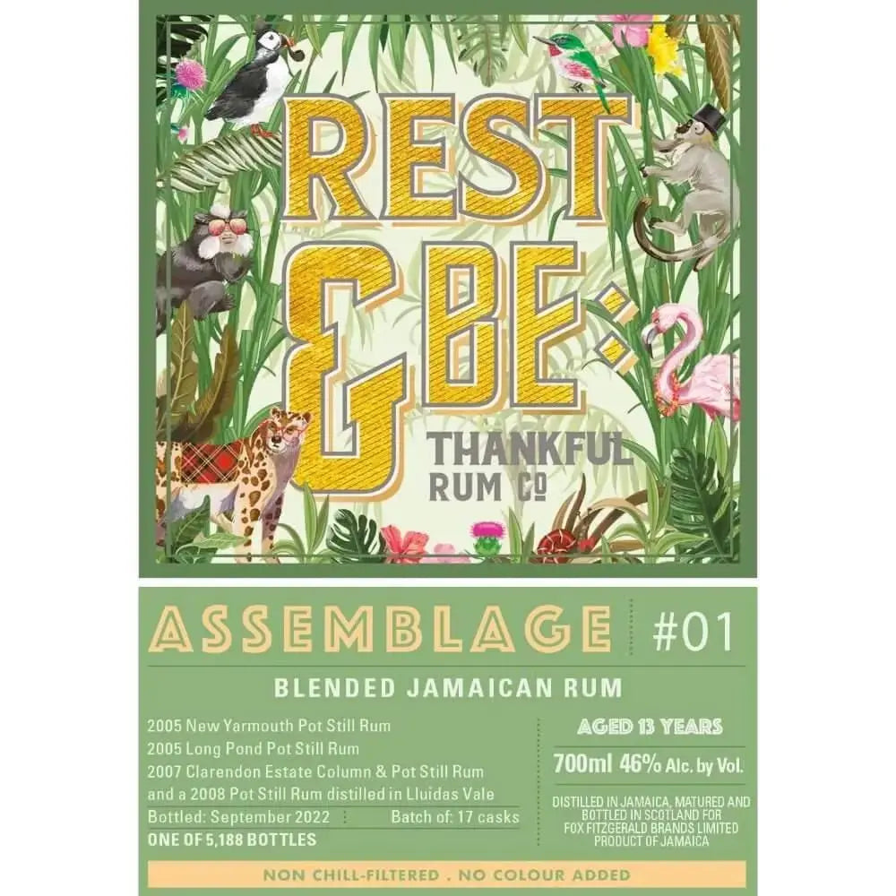 Rest & Be Thankful Rum Assemblage 01 - Main Street Liquor