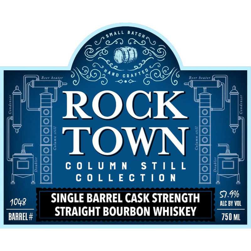 Load image into Gallery viewer, Rock Town Column Still Collection Single Barrel Cask Strength Straight Bourbon - Main Street Liquor
