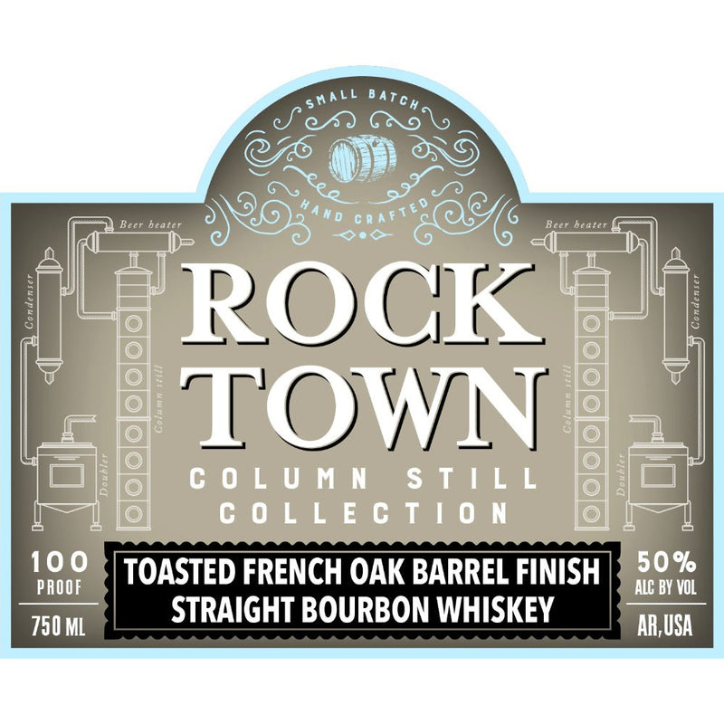 Load image into Gallery viewer, Rock Town Column Still Collection Toasted French Oak Finish Straight Bourbon - Main Street Liquor
