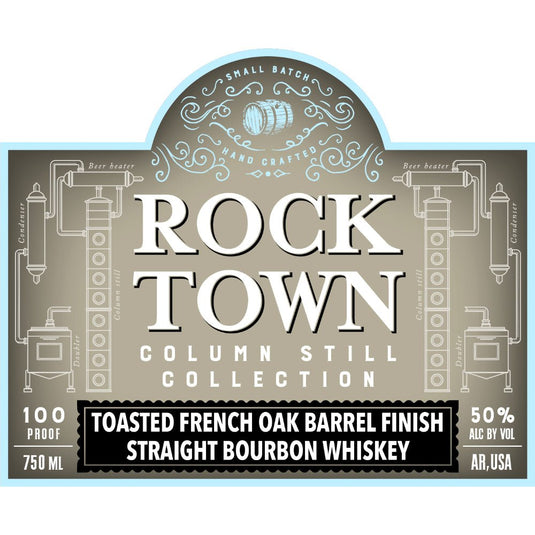 Rock Town Column Still Collection Toasted French Oak Finish Straight Bourbon - Main Street Liquor
