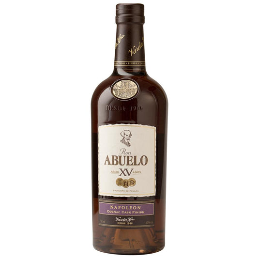 Ron Abuelo XV Añejo Napoleon Cognac Cask Finish - Main Street Liquor