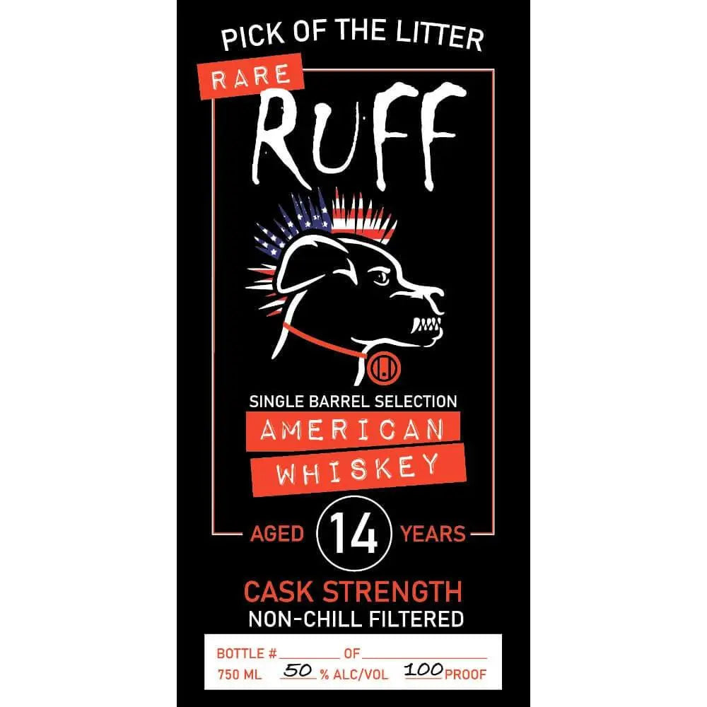 Ruff Pick Of The Litter 14 Year Old American Whiskey - Main Street Liquor