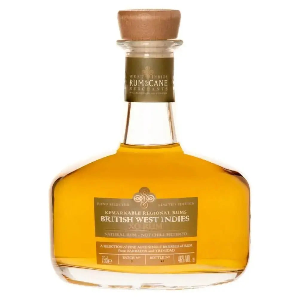 Rum &amp; Cane British West Indies XO Rum - Main Street Liquor