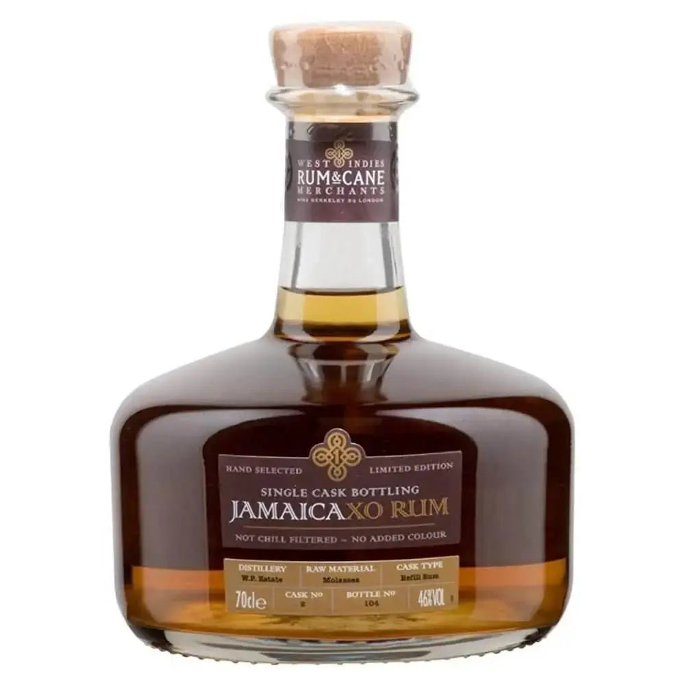 Rum &amp; Cane Jamaica XO Rum - Main Street Liquor