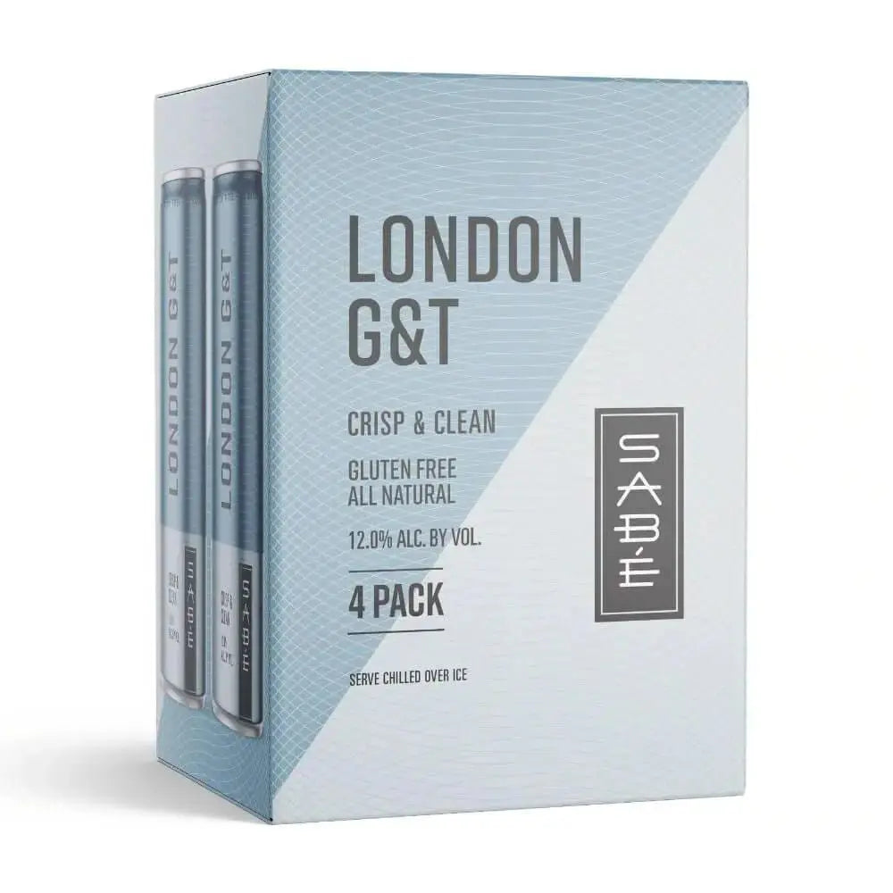 SABÉ London G&amp;T Cocktail 4pk - Main Street Liquor