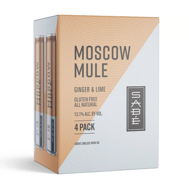 Load image into Gallery viewer, SABÉ Moscow Mule Cocktail 4pk - Main Street Liquor
