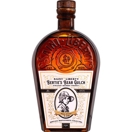 Saint Liberty Bertie’s Bear Gulch Bourbon - Main Street Liquor
