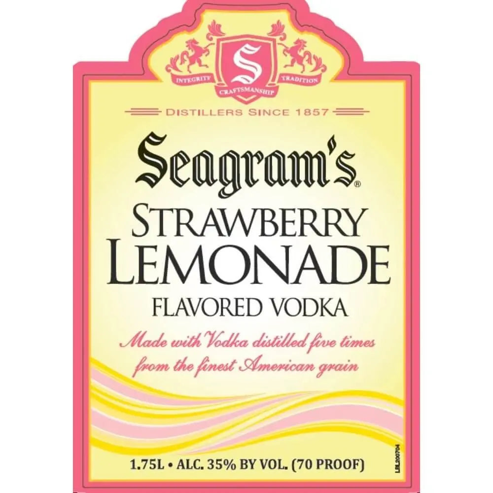 Seagram’s Strawberry Lemonade Vodka 1.75L - Main Street Liquor